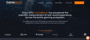 GameBench-Game Development Tools