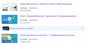 Video Markup-Structured Data in SEO